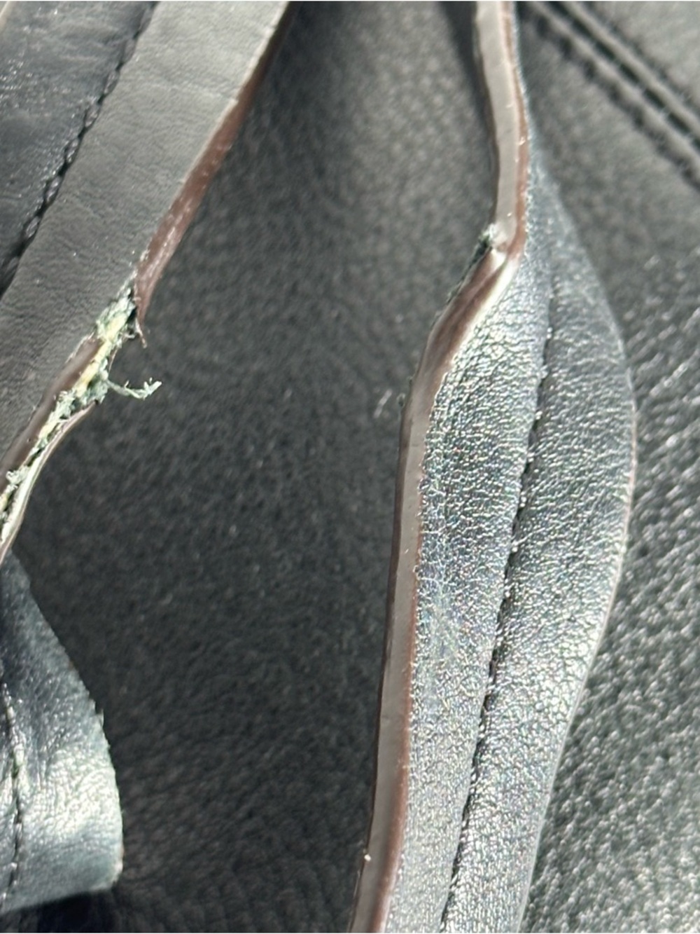 b. makowsky Black Leather Gold Logo Hardware Montgomery Shoulder Satchel Bag - Picture 14 of 14